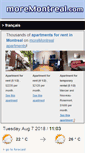Mobile Screenshot of moremontreal.com
